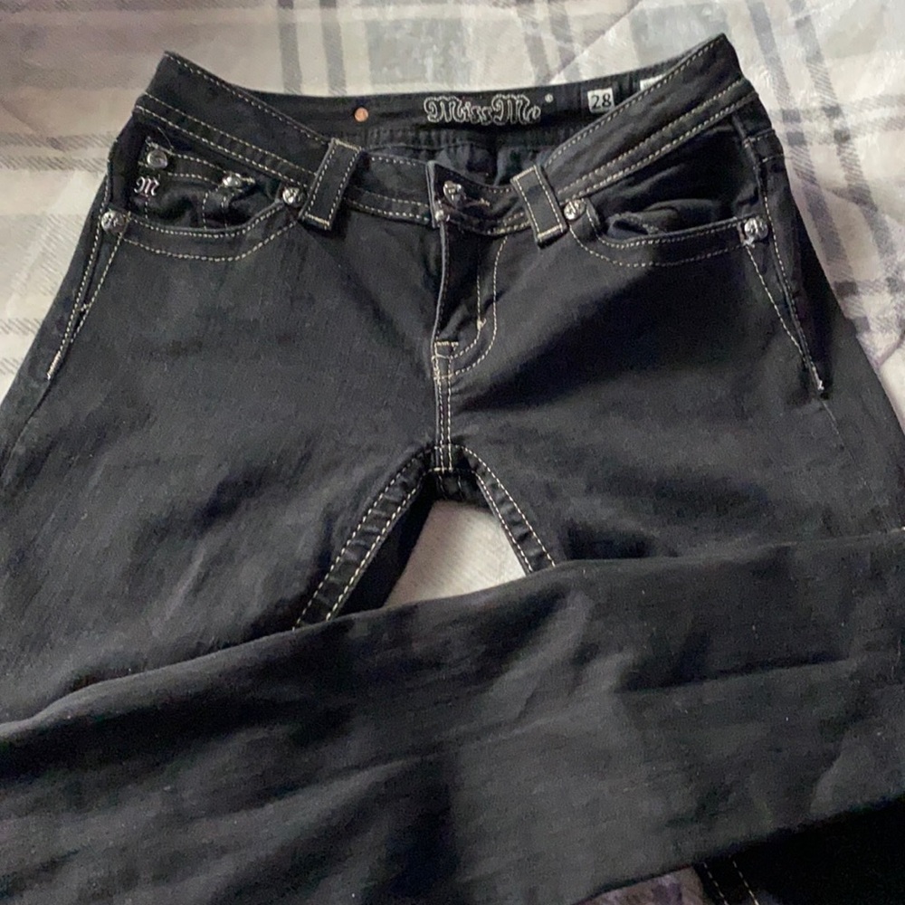 Black Miss Me jeans (make offers)